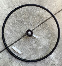 26 inch Rear Cruiser Bike Wheel with Coaster Brake - Like New