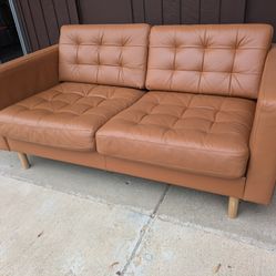 Leather Loveseat - Free Delivery 