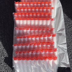 100 Pieces Glow in the Dark Suction Cup Foam Darts Refill (Glow in the Dark, White)