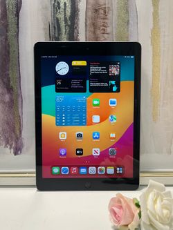 Apple iPad 6th Gen Black A1893 32GB Tablet 9.7” iOS 17.7.11 - $45