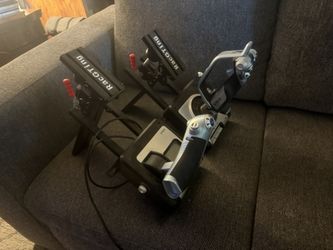 Logitech x-52 Flight Controls And Table Mount