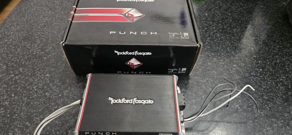 Rockford Fosgate Harley Davidson 4 Channel Amplifier
