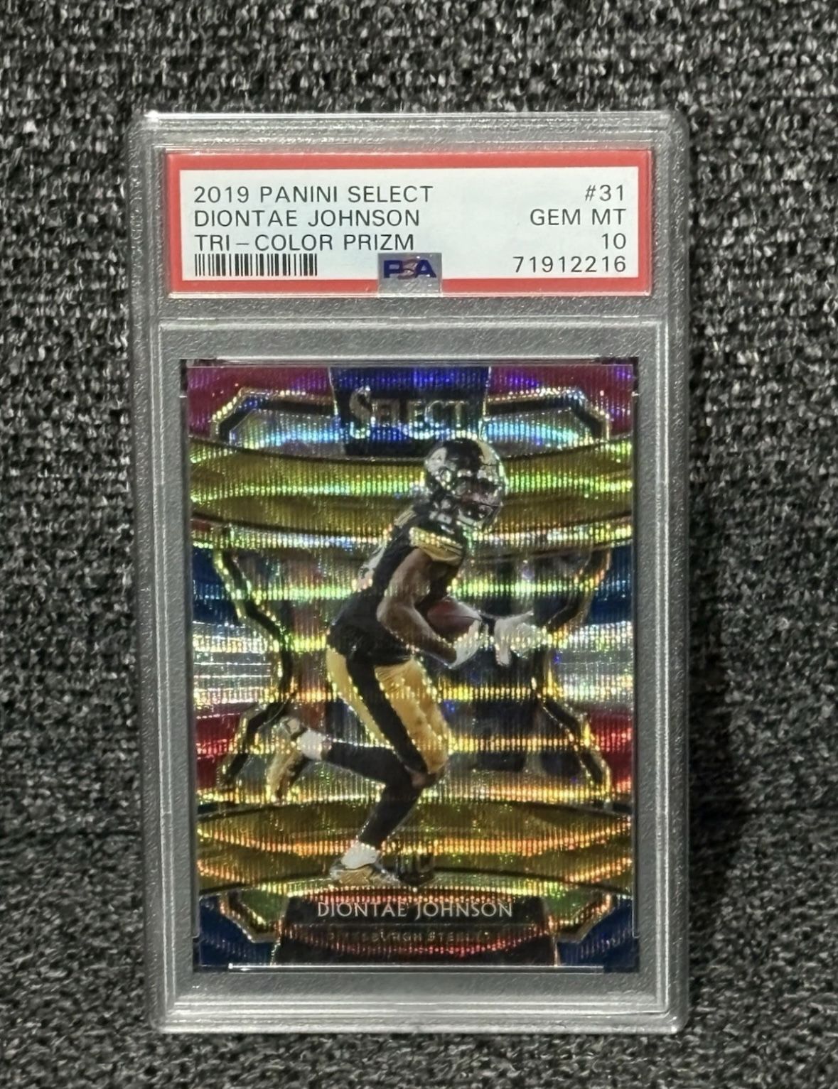 Diontae Johnson Tri Color Psa 10 18/199