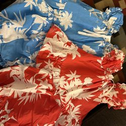 Vintage Hawaii Dresses With Bloomers 
