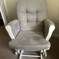 arm chair + ottoman