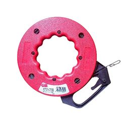 50ft Steel Fish Tape Electrical Cable Puller 