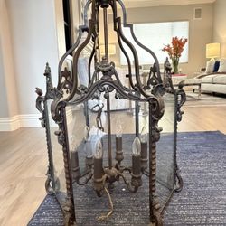 Wrought Iron Chandelier
