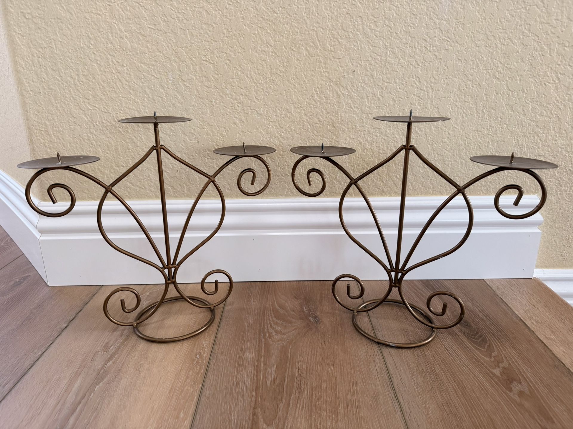 Set Of Two Candle Holders