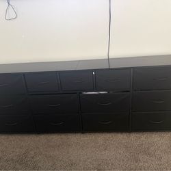 16-Drawer Fabric Dresser