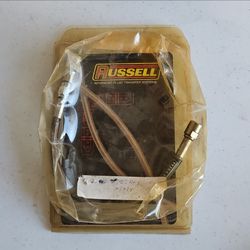 NOS Russell R58405 Oil Pressure Gauge Line Harley EVO 1984-99