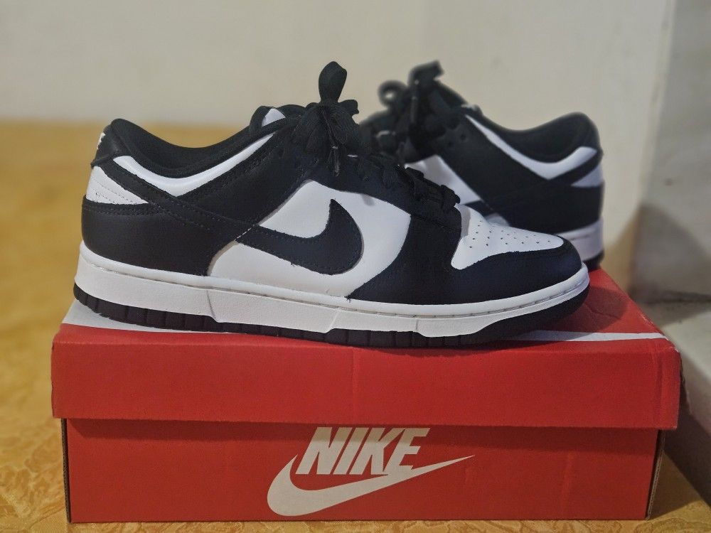 Sz 9 -Nike Dunk Low Retro White/Black 'Panda' DD1391-100 