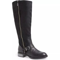 Size 9.5 Sam Edleman Black Rider Boots