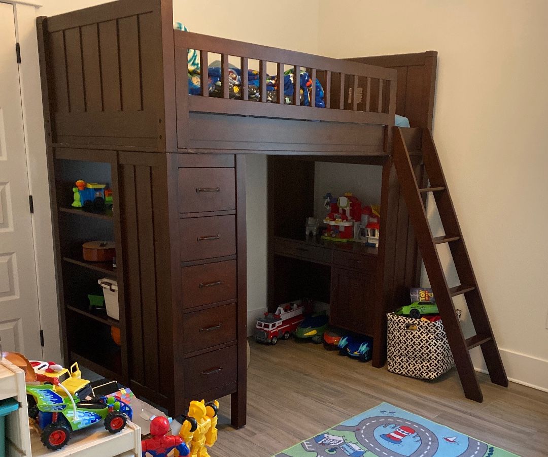 Pottery Barn Kids Camp Twin Loft Bed