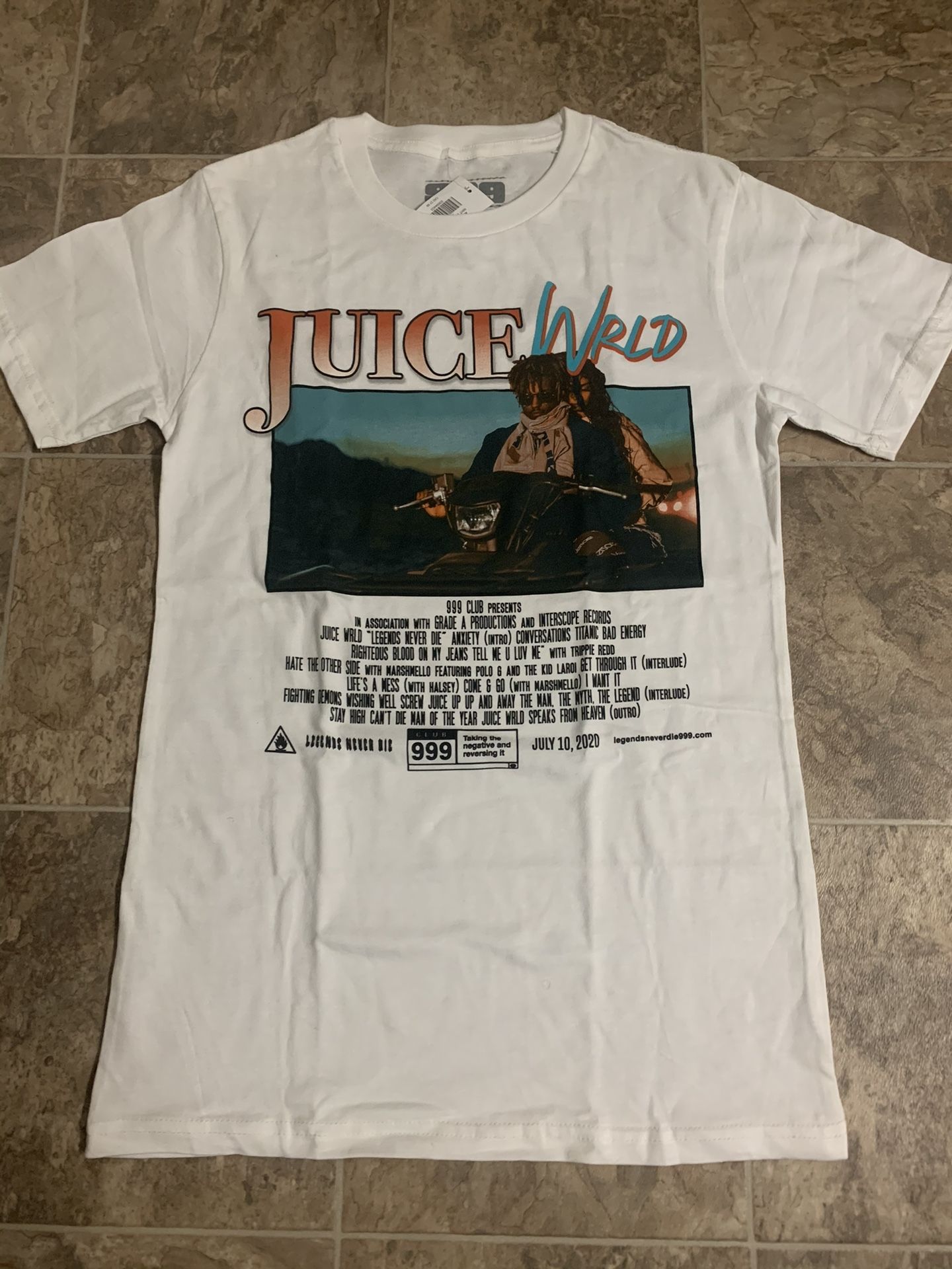 Deadstock juice WRLD Film Accented Tee