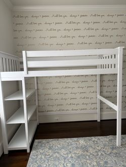 Bunk bed frame & top mattress