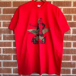 Vintage 80s 42nd Street The Musical Extravaganza T-shirt Single Stitch