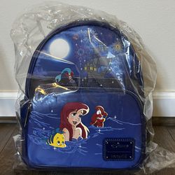 NWT Little Mermaid Loungefly Backpack