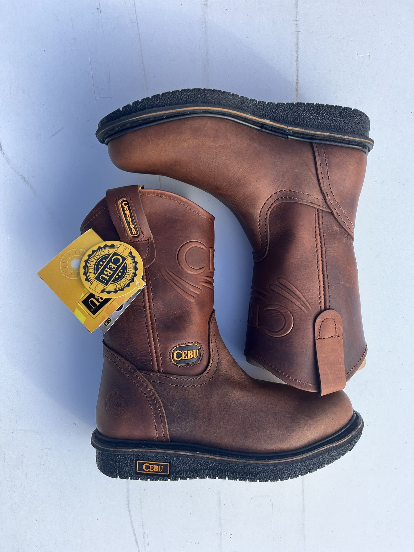 Men’s Cebu Working Boots (brown ) %50 OFF Sale