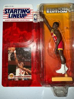 Hakeem Olajuwon toy, card