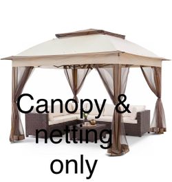 11x11 Pop Up Gazebo Canopy replacement