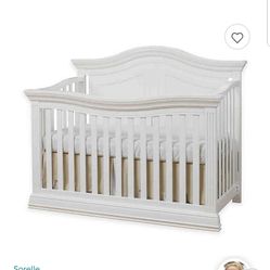 4-in-1 Convertible Crib White