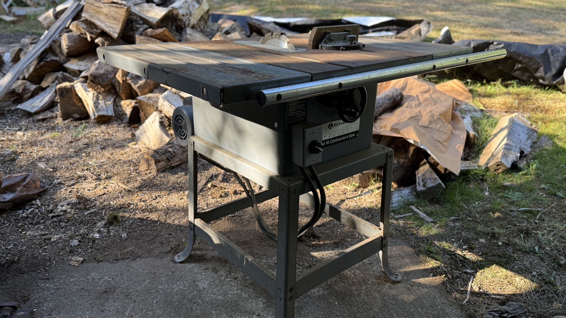Rockwell 10” Contractor Table Saw