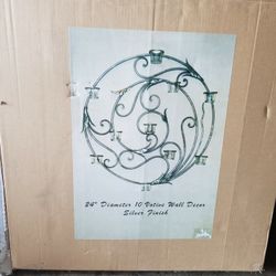 Circular Candle Holder Wall Sconce