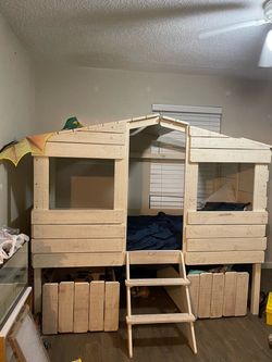 Treehouse twin bed frame