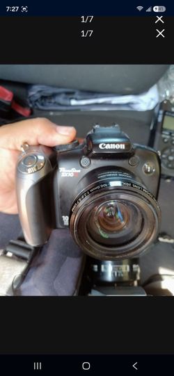 Canon powershot sx10is digital camera working