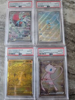 33 PSA 10's Pokemon Cards