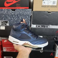 Jordan Bronze 5s size 8.5 USED