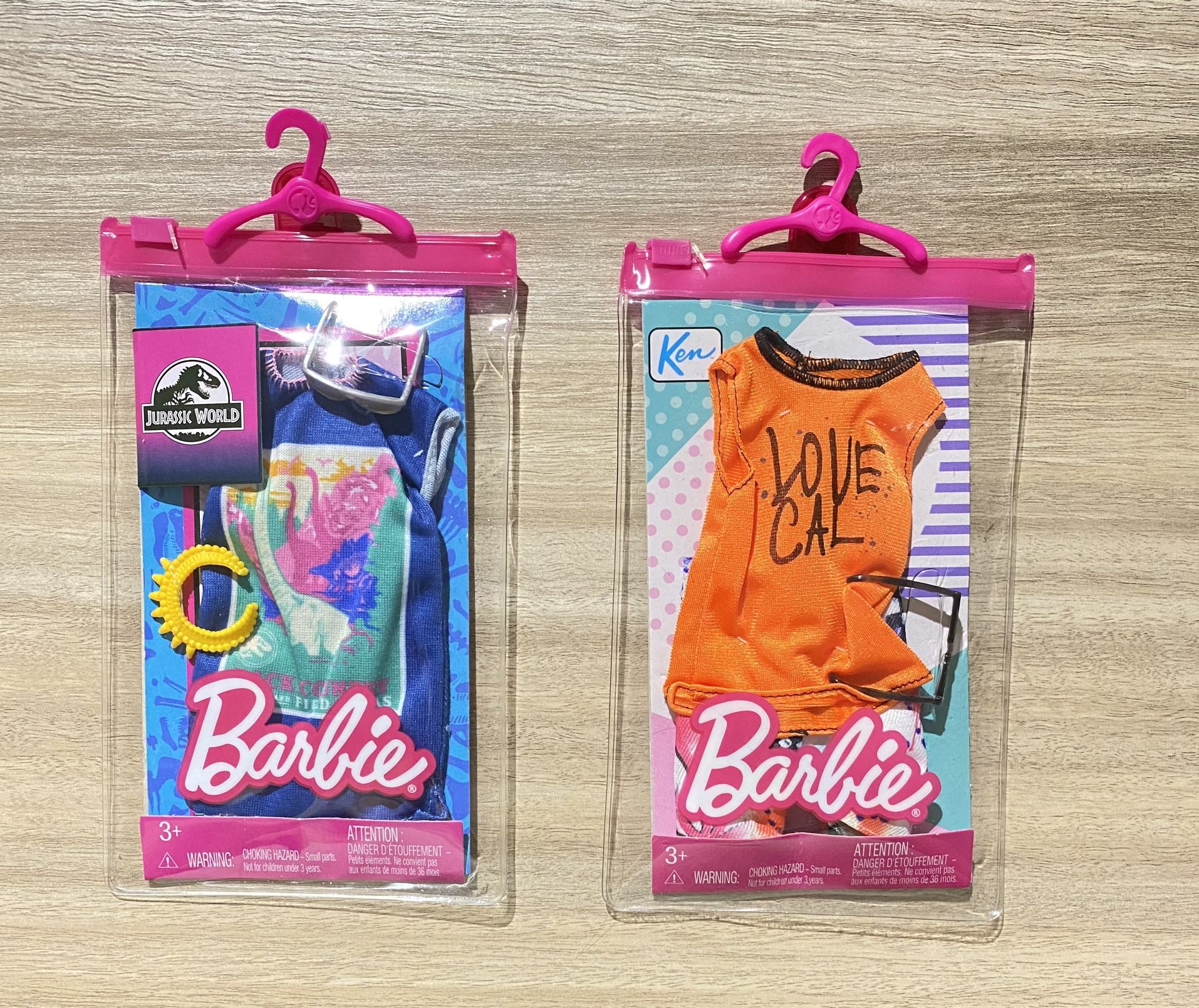 New Barbie And Ken Clothes Outfits Jurassic World LOVE CALI