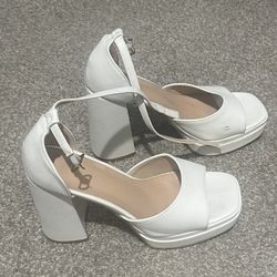 White Pump Heels