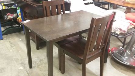 Brand new assembled table and chairs