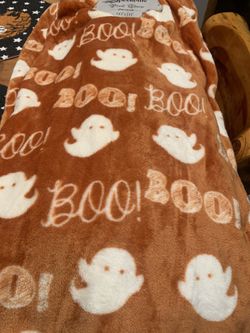 Halloween Ghost Blanket