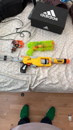 Few Old Nerf Guns