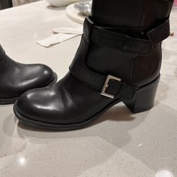 Women Leather Boots 