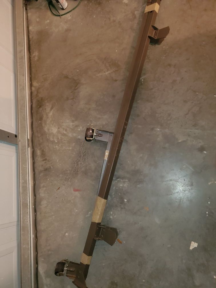 Twin size bed frame with wheel