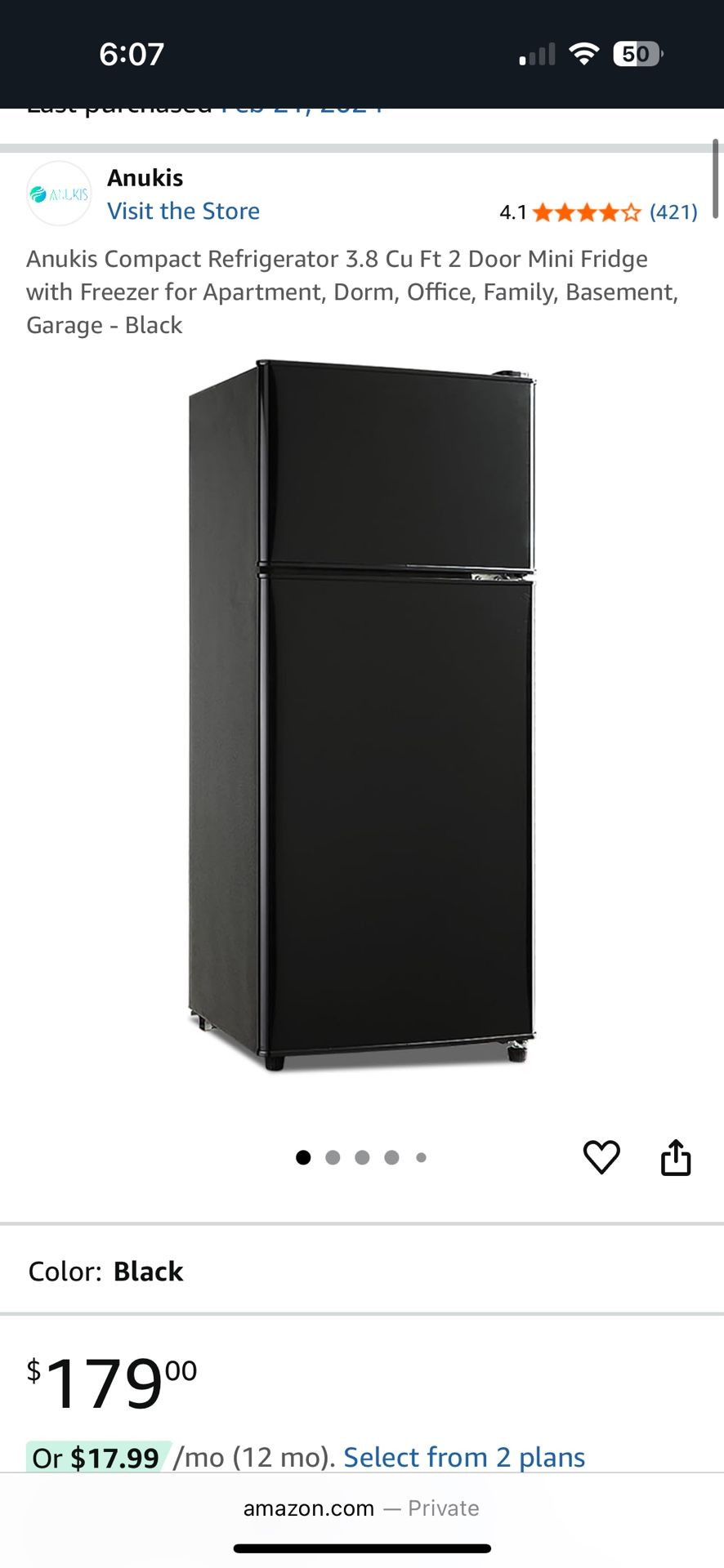 Mini Fridge