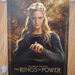 The Rings Of Power Exclusive Limited Edition Poster