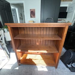 Wood Bookcase