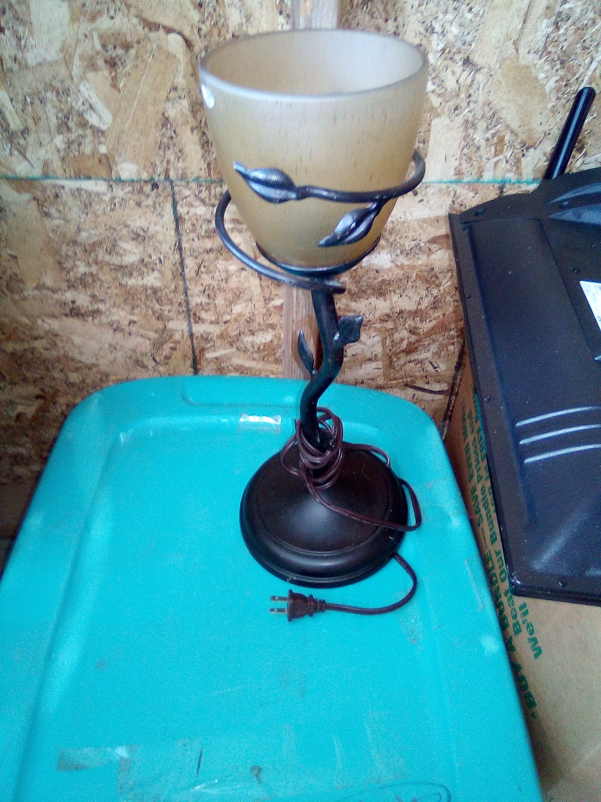 Iron lamps