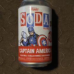 Marvel Captain America Funko Soda