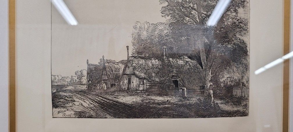 After Rembrandt Original pulled from Copper Plates