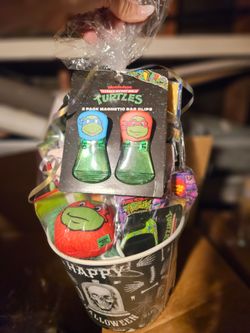 Teenage Mutant Ninja Turtles Halloween Boo Basket