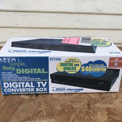 Apex Digital TV Converter Box (new)