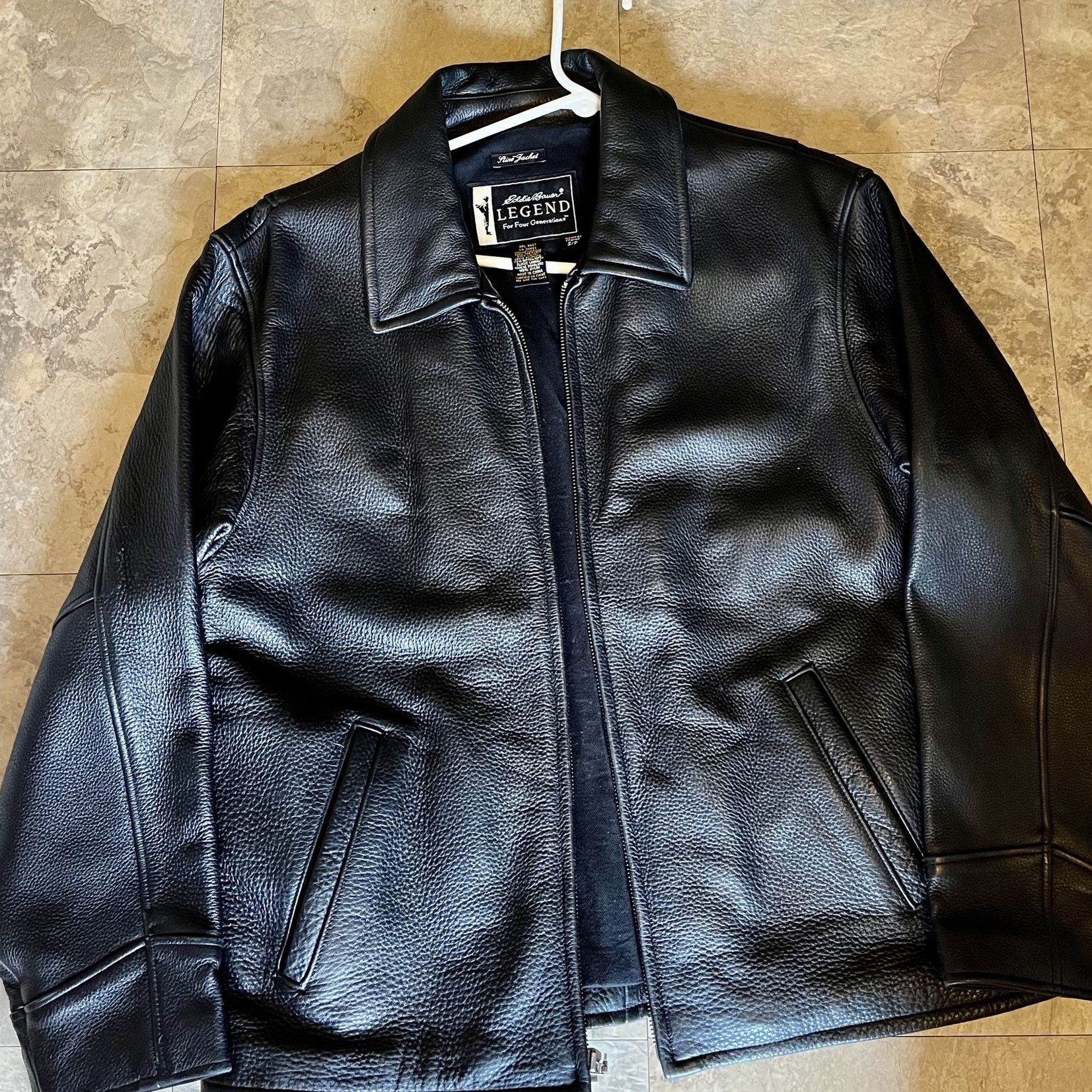 Eddie Bauer Leather Jacket for Sale in Newark, DE - OfferUp
