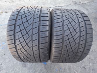 2 USED TIRES CONTINENTAL 315/35/20