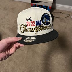 Warriors Finals Hat 