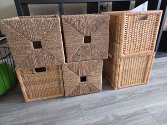 6 storage cubes